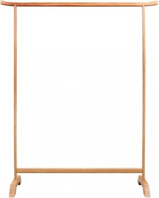 Tömör tölgyfa ruhatartó állvány 125 x 175 cm