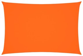 narancssárga téglalap alakú oxford-szövet napvitorla 2,5x4,5 m