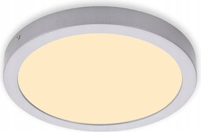 Briloner Led mennyezeti lámpa 30 cm 21W matt króm IP44 meleg fehér