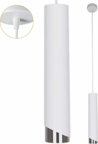 Mennyezeti függőlámpa csillár plafon Led 40W Túlnyúlás fém Tuba Loft