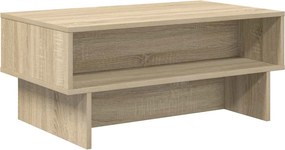 vidaXL Dohányzóasztal Sonoma tölgy 80 x 46 x 35 cm Faanyag