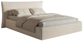 Franciaágy 160 cm Swiftie 160  (világos bézs + fekete). 1100222