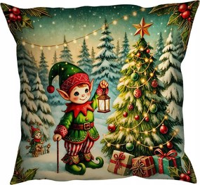 Karácsonyi díszpárnahuzat 45x45 díszpárnahuzat