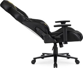 Gaming forgószék fekete/sárga színben. NEXON