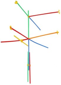 Blokkok - szívószálak - 408 db-os készlet 22408