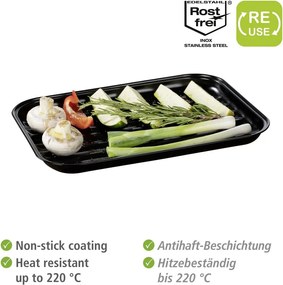 Rozsdamentes acél grilltálca Luca – Wenko