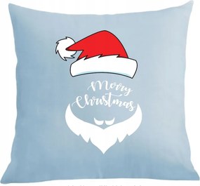 Karácsonyi párna párnahuzat Mikulás szakáll