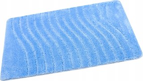 Fürdőszobaszőnyeg Csúszásgátló Kék Mosószőnyeg Sara 60x100 cm