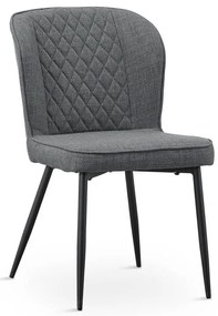 Leo étkezőszék, 2 db, szürke