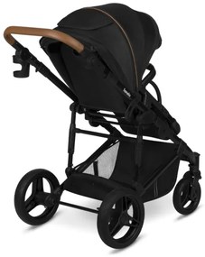 Lionelo - 2 az 1-ben kombinált babakocsi MARI TOUR Fekete ónix