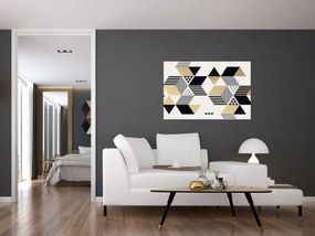 Kép - Geometriai formák N⁰1 (90x60 cm)