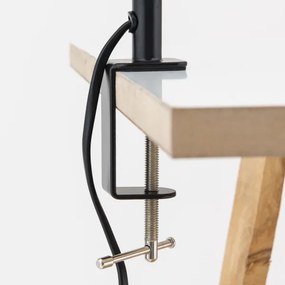 Orion - Állítható csíptetős asztali lámpa DOTTY 1xGU10/10W/230V sárgaréz/fekete