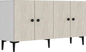 Pella 150 - White, Travertine
