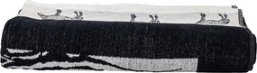 AFRIKA Strandtörölköző fehér zebra 165x90cm