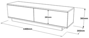 TV asztal/szekrény Fnak. 1067203