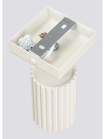 Krémszínű spotlámpa 8x16 cm Gleam – Sollux