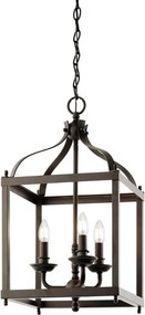 Kichler LARKIN KL-LARKIN-P-M-OZ Függőlámpa 3x60W/E14