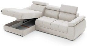 LIDO bézs színű sarok ülőgarnitúra Változat: Bal sarok