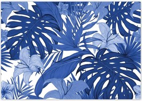 Poszterek 100x70 Classic Blue Monstera