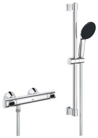 GROHE 34800001 - Termosztátos zuhanycsaptelep PRECISION FLOW 600 mm króm