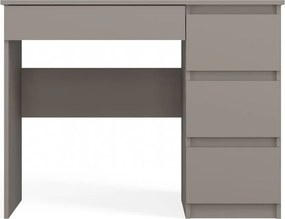 Mijas íróasztal jobb oldali tárolókkal, 98x76x51 cm, agyag színű