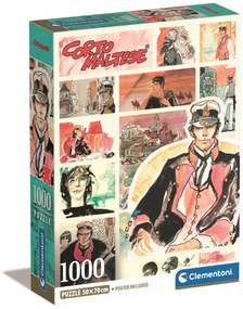 Corto Maltese Captain 1000 db-os Compact puzzle Clementoni
