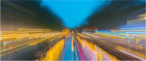 Kép - Festmény absztrakció (120x50 cm)