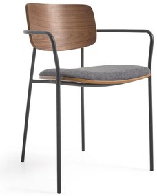 Szürke-barna étkezőszék Maureen – Kave Home