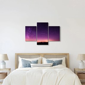 Ég képe hullócsillagokkal (90x60 cm)