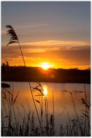 Poszterek 80x120 Nyugat a tóparton