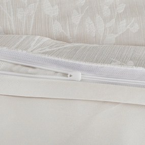 Alabama bézs színű jacquard ágynemű, 140 x 200 cm, 70 x 90 cm