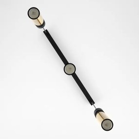 Jupiter 2007 - Csillár zsinóron ALAS 3xGU10/10W/230V arany/fekete