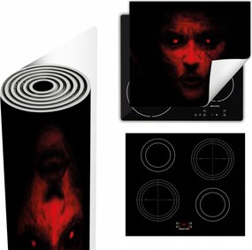 Tűzhelyvédő Szőnyeg Több Helyet Biztosít 60x52 fekete Ördög