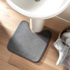 Antracitszürke fürdőszobai kilépő WC-hez 45x45 cm Vitamine – douceur d'intérieur