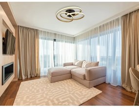 Globo 67183-40G - LED Felületre szerelhető csillár GLYXAR LED/40W/230V arany/fekete