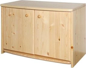 Andi 2 ajtós fenyő cipősszekrény