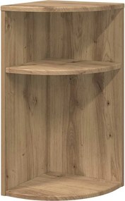 vidaXL Végasztal Artisan tölgy 29,6 x 29,6 x 60 cm Faanyag