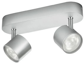 Philips 56242/48/16 - STAR LED spotlámpa 2x4,5W, 230V, fényerőszabályzós