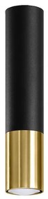 Sollux SL.0951 - Spotlámpa LOOPEZ 1xGU10/10W/230V fekete/arany