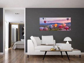 Kép - Hőlégballonok (120x50 cm)