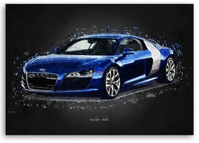 Gario Vászonkép Audi R8 - Gab Fernando Méret: 100 x 70 cm