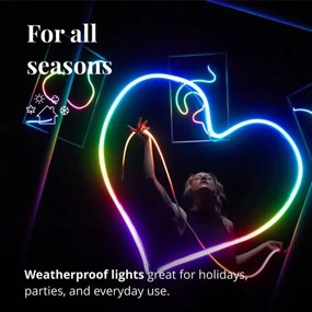 Twinkly TWFL200STW-WEU - LED RGB Dimmelhető szalag FLEX 200xLED 2 m Wi-Fi