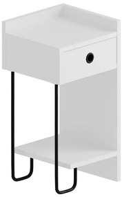 SONY fehér éjjeliszekrény