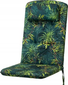 Kerti párna fotelhez, székpárna háttámlával, vízálló