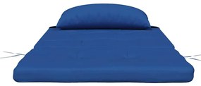 Székpárna párnával 2 pcs Kék 58 x 77 x 4.5 cm Oxford szövet