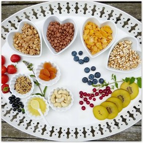 Poszterek 100x100 Ízletes reggeli