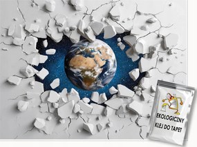 Gyerek Fotótapéta 3D Föld Kozmosz Gyerek Tapéta Flizelina 300x210