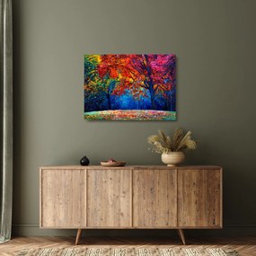 Természetfestmény képe (üvegen) (70x50 cm)
