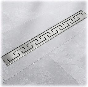 Bogen 130cm-es rozsdamentes acél lineáris zuhanyfolyóka 35L/perc