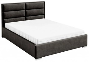 St2 ágyrácsos ágy, sötétbarna (140 cm)
